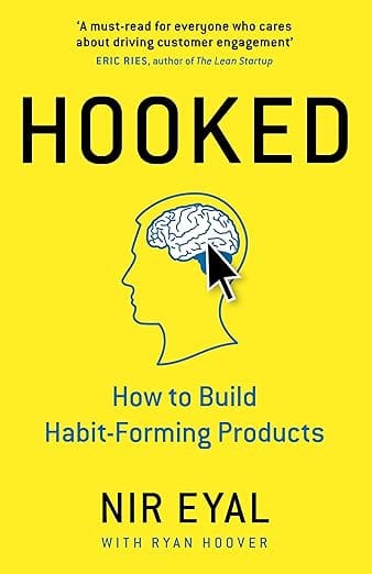 Nir Eyal "Hooked' Book cover