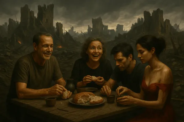 Staying Rooted by breaking bread as Institutions Collapse and AI Rewrites What It Means to Know