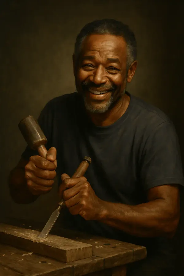 Algorithms fan distractions, but we wield the chisel. Stay. Struggle. Become.